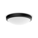 Philips 8719514326606 LED-Deckenleuchte Doris 1x17w | 1500lm | 2700k | IP44 - schwarz