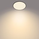 Philips 8719514327160 LED-Deckenleuchte Super Slim 1x36W | 3200lm | 2700k - schwarz