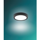 Philips 8719514328693 LED Deckenleuchte Magneos Slim 1x12w | 1150lm | 2700k - schwarz