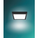 Philips 8719514328730 LED Deckenleuchte Magneos Slim 1x12w | 1150lm | 2700k - schwarz