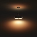 Philips Hue 8719514341296 LED Hängende Deckenleuchte Fair 1x25w | 2900lm | 2200-6500K - Bluetooth, dimmbare, Fernbedienung, White Ambiance, schwarz