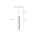 Philips Hue 8719514407503 LED-Pendelleuchte Perifo Extension 1x5,1W | 490lm | 2000-6500K+RGB - Weiß und Farbambiente, weiß