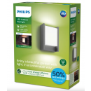 Philips 8719514490222 Außenwandleuchte Arbor 1x3,8W | 800lm | 3000 K | IP44 - schwarz
