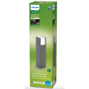 Philips 8719514490246 LED-Gartenpfosten Arbour 1x3,8W | 800lm | 3000 K | IP44 - schwarz