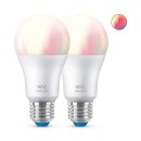 Philips 8719514550094 LED Lampen-Set | 8W E27 | 806 lm | 2200-6500+RGBK
