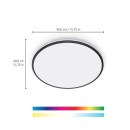 WiZ Tunable white 8719514554290 LED-Deckeneinbauleuchte 21W | 2100lm | 2700-6500K - schwarz