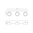 Philips 8720169174788 LED Spotleuchte Bracia | 16,5W integrierte LED-Quelle | 1650 lm | 2700K