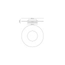 Philips 8720169195271 LED Deckenleuchte Garnet | 40W integrierte LED-Quelle | 4200 lm | 2700K