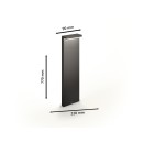 Philips 8720169257436 LED Wegeleuchte Bustan | 3,8W integrierte LED-Quelle | 800lm | 2700K