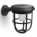 Philips 8720169267176 LED solar Außenwandleuchte Radii | 1,3W integrierte LED-Quelle | 3000K