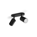 Philips 8720169319271 Spot-Deckenleuchte Fugato | 2x4,2W GU10 | 2000-6500, RGBK