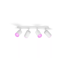 Philips HUE 8720169319578 LED Spot-Deckenleuchte Fugato | 4x4,2W GU10 | 2000-6500K+RGBK
