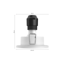 Philips HUE 8720169321014 LED Set von Spotleuchten Xamento | 3x4,2W GU10 | 3x350lm | 2000-6500K+RGBK