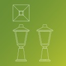 Philips 8720169351431 Außenwandleuchte Kinno E27