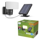 Philips 8720169362222 LED solar Strahler Tylus  | 6W integrierte LED-Quelle | 50lm | 5000K