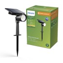 Philips 8720169362246 LED solar Strahler Ashlyn | 1,4W integrierte LED-Quelle | 150lm