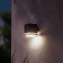 Philips 8720169386815 LED solar Außenwandleuchte Virona | 1,8W integrierte LED-Quelle | 200lm | 2700K