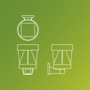 Philips 8720169386853 LED solar Außenwandleuchte Avery  | 1,8W integrierte LED-Quelle | 200lm | 2700K