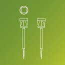 Philips 8720169386877 LED solar Erdspießleuchte Avery | 1,8W integrierte LED-Quelle