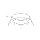 Zuma Line 003064-024579 Einbauleuchte CHUCK GU10