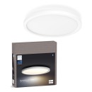 Philips 8720169328938 LED Deckenleuchte Aurelle | 21W integrierte LED-Quelle | 2450lm | 2200-6500K