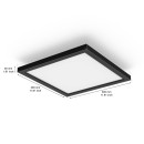 Philips 8720169329058 LED Deckenleuchte Aurelle | 19W integrierte LED-Quelle | 1940lm | 2200-6500K