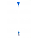 LEDKO 00378 Lampenaufhängung 1x40W | E27 - blau