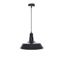 LEDKO 00348 Pendelleuchte 1x40W | E27 - schwarz