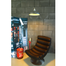 LEDKO 00352 Pendelleuchte 1x40W | E27 - grau