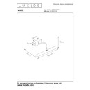 Lucide L452990202 Wandleuchte VINZ G9