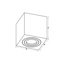 Zuma Line 003064-024592 Spot-Deckenleuchte QUARDIP GU10