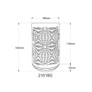 Globo AMIYAH 21018G LED Tischlampe | 1W LED | 15lm