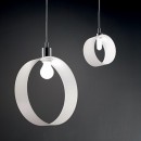Ideal Lux Pendelleuchte Anello Ring SP1 1x40W G9 - modern