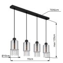 Globo 15799-4H Pendelleuchte BACKEY E27