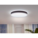 Philips Hue 41161/30 / P6 LED-Decke-Leuchte mit Deckenleuchte XL + Hue-Schalter 1x48w | 1100lm | 2200-6500K - dimmbar, Bluetooth, White Ambiance, schwarz