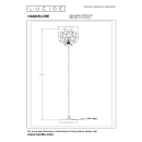 Lucide L107230130 Stehlampe HANNELORE E27