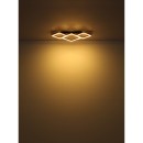 Globo 67297D2 LED Deckenleuchte BEATRIX | 18W integrierte LED-Quelle | 1100lm | 3000K