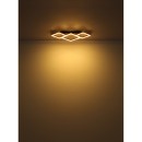 Globo 67330-18 LED Deckenleuchte BEATRIX | 18W integrierte LED-Quelle | 950lm | 3000K