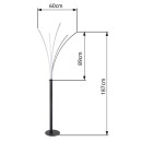 Globo 59229B LED Stehlampe BIZZY | 36W integrierte LED-Quelle | 910lm | 3000K