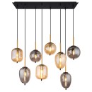 Globo 15345-8A Pendelleuchte BLACKY E14