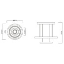 Globo 67191-50 LED Pendelleuchte BLASIUS  | 50W integrierte LED-Quelle | 1800lm | 2700-6000K