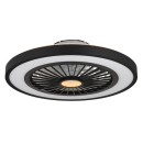 Globo 03653 LED Ventilator mit Licht BLIZZAK | 45W integrierte LED-Quelle | 2080lm | 3000-6500K