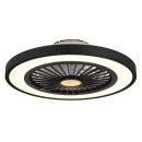 Globo 03653 LED Ventilator mit Licht BLIZZAK | 45W integrierte LED-Quelle | 2080lm | 3000-6500K