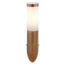 Globo 3157W Außenwandleuchte Jaicy 1x23W | E27 | IP44 - Holz, opal