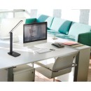 Globo 58400S LED-Tischleuchte Bulla 1x6W | 350lm | 3000-4500-6000K - dimmbar, USB, Berührungsschalter, schwarz