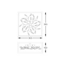 Zuma Line 003064-028138 Deckenleuchte SPRING G9