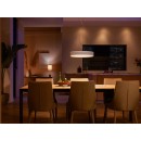 Philips Hue 41162/31 / P6 LED Hängende Deckenleuchte Enrave 1x335w | 4300lm | 2200-6500k - White Ambiance, dimmbar, Farbtonschalter, Bluetooth, weiß