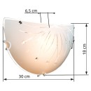 Globo 40402W Wandleuchte Calero I 1x60W | E27