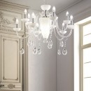 Ideal Lux 125091 Pendelleuchte Camelia 10x40W | E14 - silber