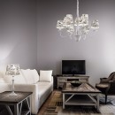 Ideal Lux Hängeleuchte Coffee SP9 9x40W E14 - komplex, stilvolle Beleuchtung